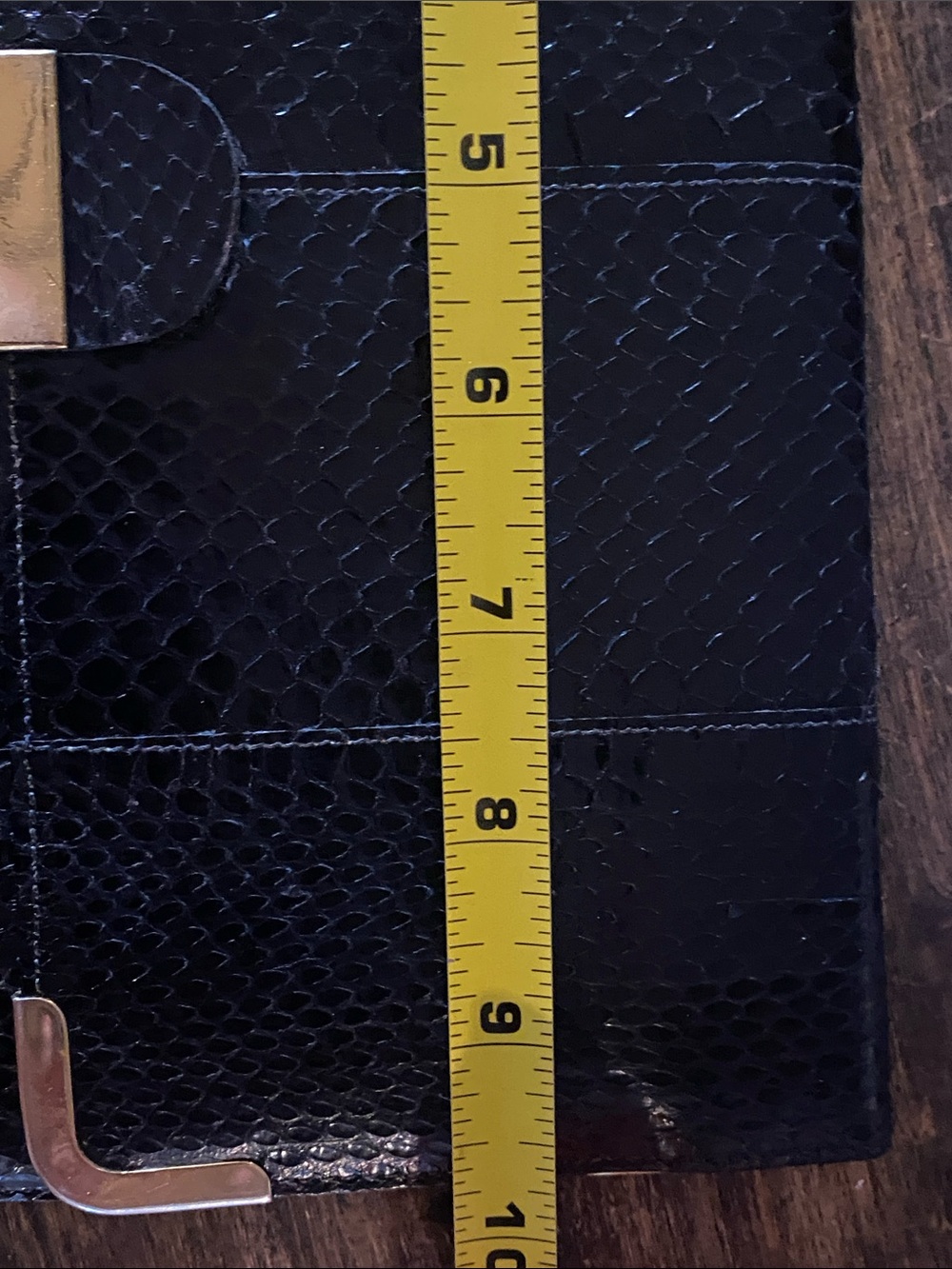 Santi vintage made in Canada black bag - Picture 8 of 9